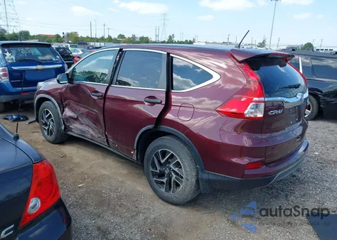 2016 Honda Cr-V Se from USA, damaged, VIN 5J6RM4H41GL075884